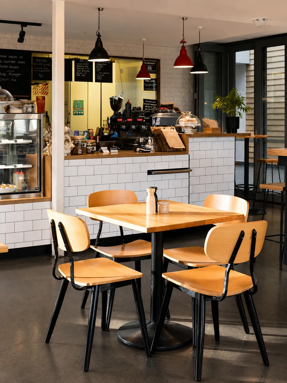 The Suburban Rascal counter and dining room